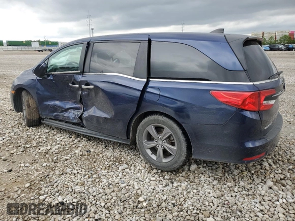 2022 Honda Odyssey EX-L z VIN 5FNRL6H75NB034219, wystawiony jako Copart lot #58112845 z przebiegiem 48 530 mil mil oraz Szkoda całkowita • Salvage title. Historia ofert i sprzedaży dostępna na DreamBid. Obrazek 2.