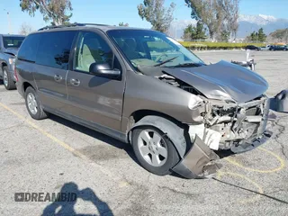 2005 Ford Freestar SES с VIN 2FMZA57685BA75106, выставлен на аукционе IAAI как лот 41847246 с пробегом 150 019 миль миль и . История ставок и продаж доступна на DreamBid. Изображение 1.