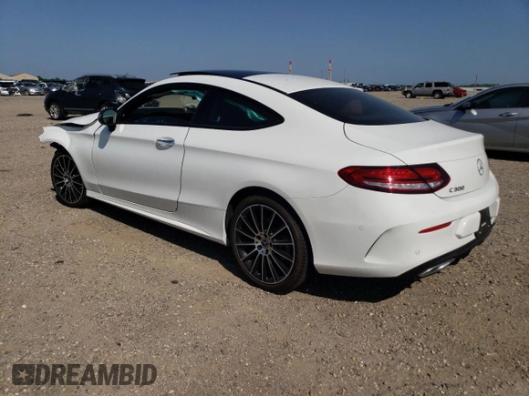 2023 Mercedes-Benz C 300 with VIN W1KWJ8DB0PG119286, listed as a Copart auction lot 57840973 with 6,919 mi miles and . Bid and sale history available at DreamBid. Image 2.