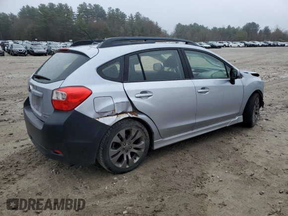 2014 Subaru Impreza Wagon 2.0i Sport Premium with VIN JF1GPAL62E8221825, listed as a Copart auction lot 54155685 with Not Provided miles and Clean Title. Bid and sale history available at carsss.com. Image 3.