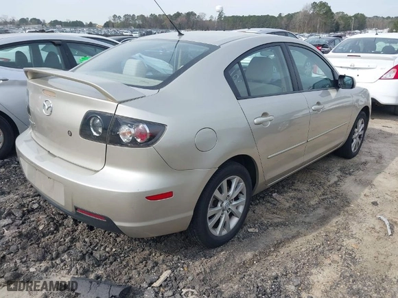 2007 Mazda Mazda3 i Sport with VIN JM1BK12F571684610, listed as a IAAI auction lot 41869981 with 203,816 mi miles. Bid and sale history available at carsss.com. Image 4.
