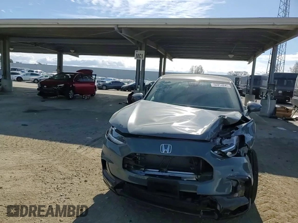 2025 Honda HR-V EX-L with VIN 3CZRZ1H71SM714007, listed as a Copart auction lot 50910245 with 1,239 mi miles and Salvage Title. Bid and sale history available at carsss.com. Image 10.