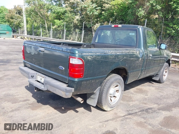 2003 Ford Ranger XL with VIN 1FTYR10D13TA21590, listed as a IAAI auction lot 42069416 with 56,305 mi miles. Bid and sale history available at carsss.com. Image 4.
