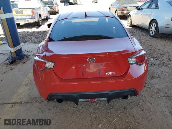 2015 Scion FR-S with VIN JF1ZNAA19F8707166, listed as a Copart auction lot 52811995 with 122,978 mi miles and Salvage Title. Bid and sale history available at carsss.com. Image 6.