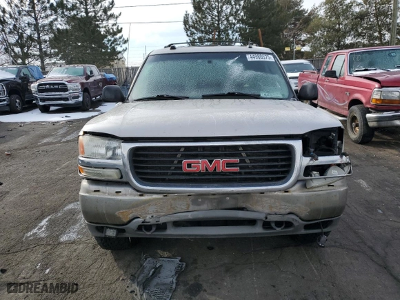 2005 GMC Yukon SLT with VIN 1GKEK13T05J159070, listed as a Copart auction lot 44980575 with 0 mi miles and Salvage Title. Bid and sale history available at carsss.com. Image 5.