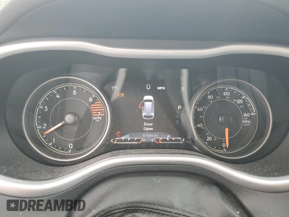 2018 Jeep Cherokee Limited with VIN 1C4PJMDB9JD520660, listed as a Copart auction lot 60024765 with 87,894 mi miles and Salvage title. Bid and sale history available at DreamBid. Image 9.