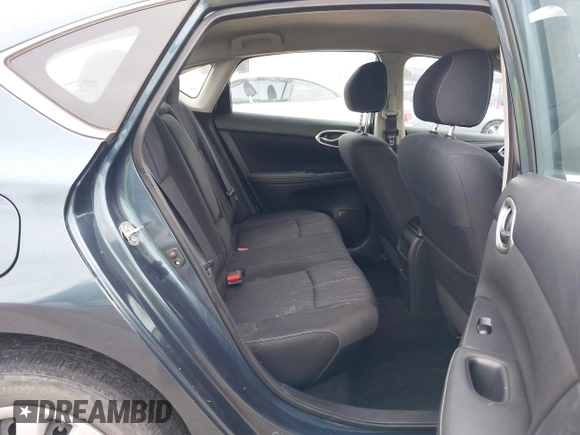 2017 Nissan Sentra SV with VIN 3N1AB7AP9HY349181, listed as a IAAI auction lot 41080220 with Not Provided miles and . Bid and sale history available at DreamBid. Image 8.