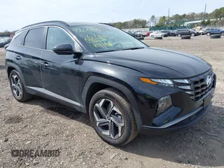 2024 Hyundai Tucson SEL Convenience with VIN KM8JCCD18RU201968, listed as a IAAI auction lot 42128673 with 6,542 mi miles and . Bid and sale history available at carsss.com. Image 1.