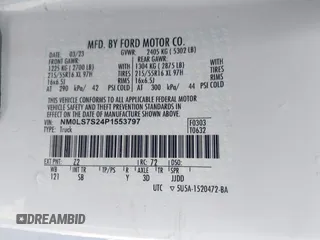 2023 Ford Transit Connect XL with VIN NM0LS7S24P1553797, listed as a IAAI auction lot 42191171 with 30,676 mi miles and . Bid and sale history available at DreamBid. Image 9.