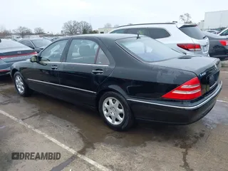 2002 Mercedes-Benz S-Class 4.3L with VIN WDBNG70JX2A298541, listed as a IAAI auction lot 41757586 with 98,305 mi miles. Bid and sale history available at carsss.com. Image 14.