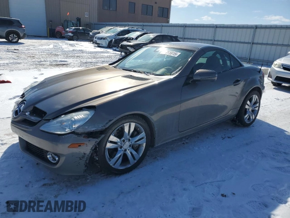 2009 Mercedes-Benz SLK 350 z VIN WDBWK58F19F199871, wystawiony jako Copart lot #45205915 z przebiegiem 115 395 mil mil oraz Szkoda całkowita • Salvage title. Historia ofert i sprzedaży dostępna na DreamBid. Obrazek 1.