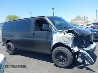 2013 Chevrolet Express Passenger 1LT with VIN 1GAZGYFG0D1193863, listed as a IAAI auction lot 42157138 with 125,958 mi miles and . Bid and sale history available at DreamBid. Image 14.