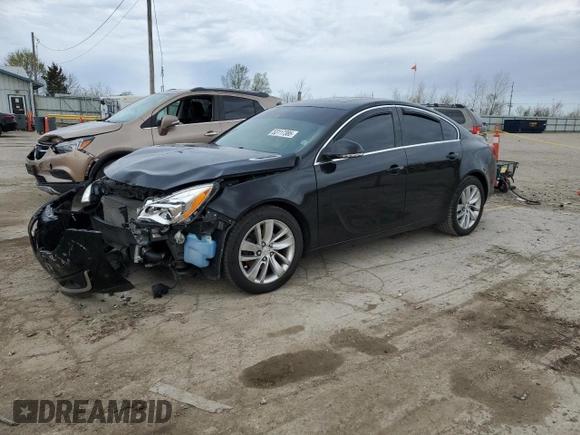 2016 Buick Regal Premium II with VIN 2G4GS5GX2G9111153, listed as a Copart auction lot 53117385 with 137,863 mi miles and Salvage Title. Bid and sale history available at DreamBid. Image 1.