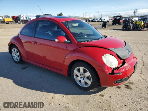 2007 Volkswagen Beetle with VIN 3VWRW31C17M501564, listed as a Copart auction lot 51180065 with Not provided miles and Salvage title. Bid and sale history available at DreamBid. Image 4.