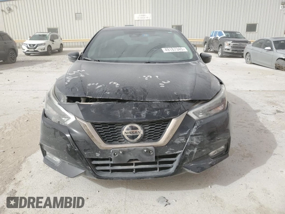2020 Nissan Versa SR with VIN 3N1CN8FVXLL803506, listed as a Copart auction lot 49187345 with 39,957 mi miles and Salvage Title. Bid and sale history available at carsss.com. Image 5.