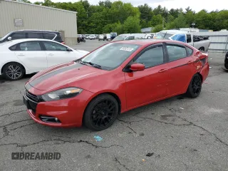 2014 Dodge Dart GT with VIN 1C3CDFEB0ED918902, listed as a Copart auction lot 58052415 with 62,167 mi miles and Salvage title. Bid and sale history available at DreamBid. Image 1.