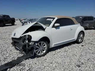 2015 Volkswagen Beetle with VIN 3VW5A7AT5FM818525, listed as a Copart auction lot 48745635 with Not Provided miles and Salvage Title. Bid and sale history available at DreamBid. Image 1.