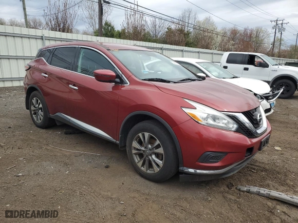 2016 Nissan Murano SL with VIN 5N1AZ2MH0GN160040, listed as a Copart auction lot 54091155 with 191,292 mi miles and Clean Title. Bid and sale history available at carsss.com. Image 4.