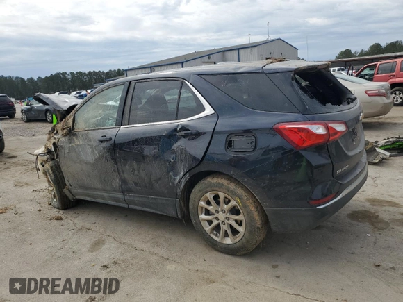 2021 Chevrolet Equinox LT with VIN 3GNAXKEV2MS125376, listed as a Copart auction lot 47312275 with 112,292 mi miles and Salvage Title. Bid and sale history available at DreamBid. Image 2.