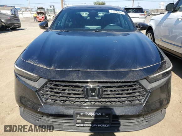 2023 Honda Accord Sport with VIN 1HGCY2F55PA002207, listed as a Copart auction lot 61575925 with 60,182 mi miles and Salvage title. Bid and sale history available at DreamBid. Image 5.