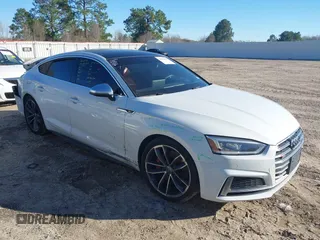 2018 Audi S5 Sportback Prestige z VIN WAUC4CF53JA023531, wystawiony jako IAAI lot #38622696 z przebiegiem 63 128 mil mil oraz . Historia ofert i sprzedaży dostępna na DreamBid. Obrazek 1.