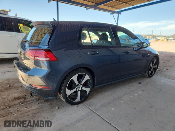 2018 Volkswagen Golf GTI S с VIN 3VW447AU3JM289855, выставлен на аукционе Copart как лот 60850565 с пробегом 40 649 миль миль и Списание • Salvage title. История ставок и продаж доступна на DreamBid. Изображение 3.
