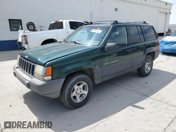 1996 Jeep Grand Cherokee Laredo z VIN 1J4GZ58S8TC222435, wystawiony jako Copart lot #62347665 z przebiegiem 202 125 mil mil oraz Czysty tytuł • Clean title. Historia ofert i sprzedaży dostępna na DreamBid. Obrazek 1.