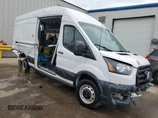 2020 Ford Transit with VIN 1FTBR3XG9LKB65668, listed as a Copart auction lot 66873334 with Not Provided miles and Salvage Title. Bid and sale history available at DreamBid. Image 7.