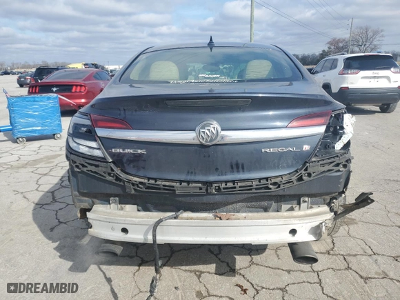 2014 Buick Regal with VIN 2G4GK5EX8E9278858, listed as a Copart auction lot 45327145 with 132,812 mi miles and Clean Title. Bid and sale history available at carsss.com. Image 6.