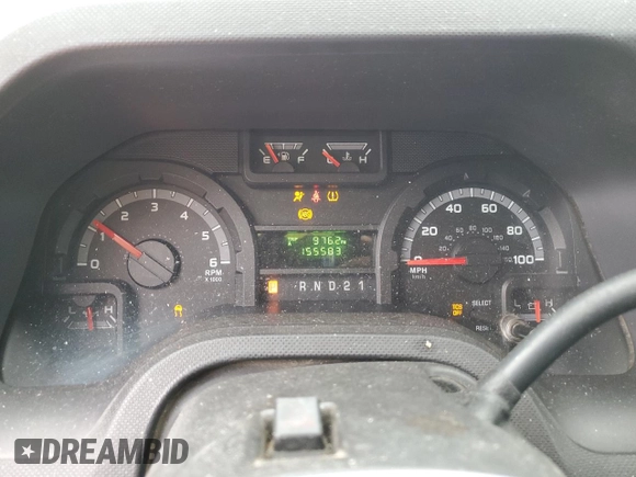 2011 Ford Econoline Cargo Commercial with VIN 1FTSE3EL1BDA35379, listed as a Copart auction lot 45563215 with 155,583 mi miles and Salvage Title. Bid and sale history available at carsss.com. Image 9.