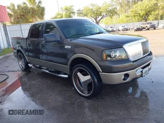 2006 Ford F-150 XLT with VIN 1FTPW12V36FB49410, listed as a IAAI auction lot 41876476 with 238,337 mi miles. Bid and sale history available at carsss.com. Image 1.