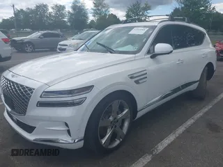 2024 Genesis GV80 with VIN KMUHCESC0RU173549, listed as a IAAI auction lot 42333368 with 7,526 mi miles and . Bid and sale history available at DreamBid. Image 2.