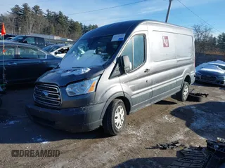2015 Ford Transit Cargo with VIN 1FTNE2CM5FKB24232, listed as a IAAI auction lot 41333965 with 42,949 mi miles and . Bid and sale history available at carsss.com. Image 16.