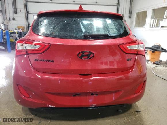 2014 Hyundai Elantra GT with VIN KMHD35LH3EU159503, listed as a Copart auction lot 42646805 with 135,034 mi miles and Salvage Title. Bid and sale history available at carsss.com. Image 6.