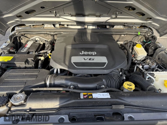 2014 Jeep Wrangler Unlimited Sport with VIN 1C4BJWDG0EL192509, listed as a Copart auction lot 54269205 with 50,701 mi miles and Clean Title. Bid and sale history available at carsss.com. Image 7.