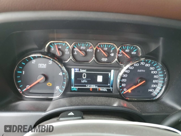 2019 Chevrolet Silverado 3500HD High Country with VIN 1GC4KYEY9KF112871, listed as a Copart auction lot 44194495 with 141,059 mi miles and Non Repairable. Bid and sale history available at carsss.com. Image 9.