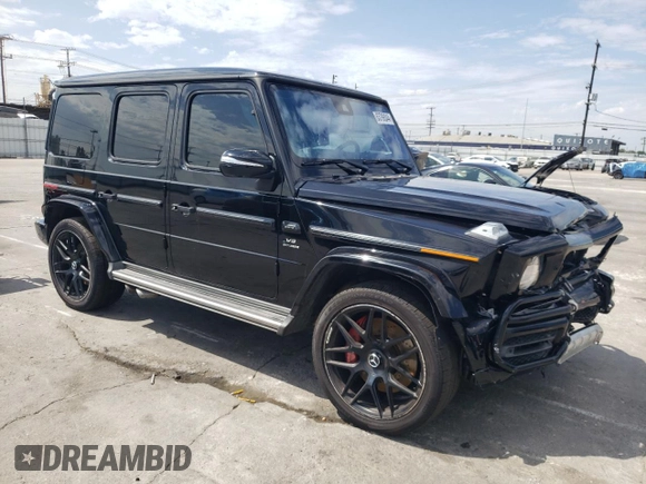 2020 Mercedes-Benz G 63 AMG with VIN W1NYC7HJ3LX365275, listed as a Copart auction lot 63799344 with 45,228 mi miles and Clean Title. Bid and sale history available at DreamBid. Image 4.