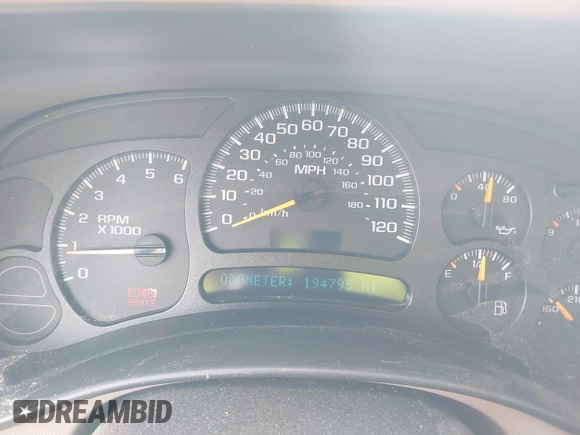 2005 Chevrolet Silverado 1500 LS with VIN 2GCEC13T751366249, listed as a IAAI auction lot 41986002 with 194,795 mi miles and . Bid and sale history available at DreamBid. Image 7.