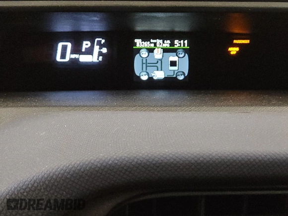 2016 Toyota Prius One with VIN JTDKDTB36G1125188, listed as a Copart auction lot 53493855 with 83,265 mi miles and Clean Title. Bid and sale history available at carsss.com. Image 9.