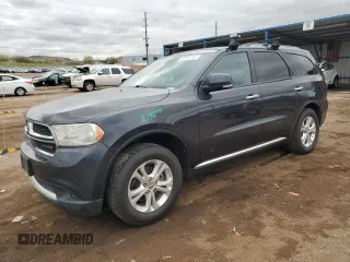 2013 Dodge Durango Crew z VIN 1C4RDJDG0DC602247, wystawiony jako Copart lot #54888795 z przebiegiem 184 552 mil mil oraz Szkoda całkowita • Salvage title. Historia ofert i sprzedaży dostępna na DreamBid. Obrazek 1.