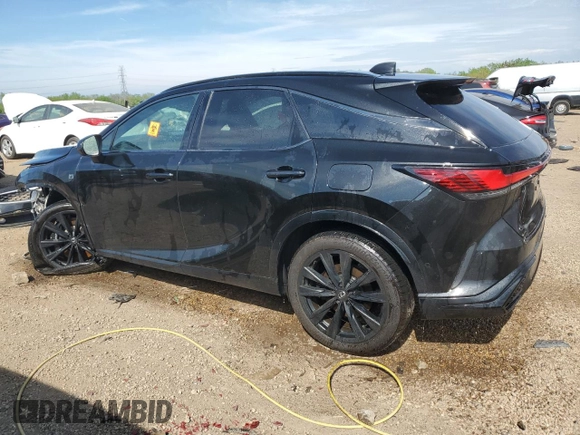 2023 Lexus RX 500h F Sport Performance z VIN 2T2BCMEA6PC003554, wystawiony jako Copart lot #55933585 z przebiegiem Nie podano mil oraz Szkoda całkowita • Salvage title. Historia ofert i sprzedaży dostępna na DreamBid. Obrazek 2.
