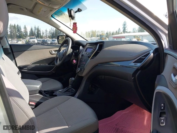 2016 Hyundai Santa Fe Sport with VIN 5XYZT3LB3GG328109, listed as a IAAI auction lot 42001492 with 98,455 mi miles. Bid and sale history available at carsss.com. Image 5.