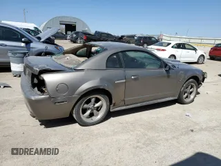 2002 Ford Mustang GT Deluxe with VIN 1FAFP42X62F224855, listed as a Copart auction lot 52753995 with 231,592 mi miles and Salvage title. Bid and sale history available at DreamBid. Image 3.