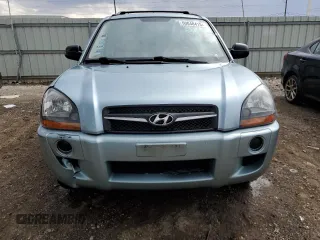 2009 Hyundai Tucson GLS with VIN KM8JM12B89U040907, listed as a Copart auction lot 50048415 with 130,851 mi miles and Salvage Title. Bid and sale history available at carsss.com. Image 5.
