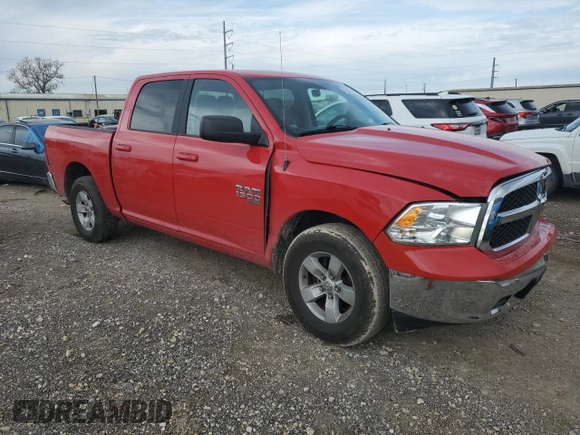 2021 Ram 1500 Classic SLT with VIN 1C6RR6LG1MS530343, listed as a Copart auction lot 83657354 with 65,173 mi miles and Salvage Title. Bid and sale history available at carsss.com. Image 4.
