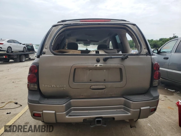 2006 Chevrolet TrailBlazer LS with VIN 1GNDS13S962278804, listed as a Copart auction lot 59879874 with Not Provided miles and Non Repairable. Bid and sale history available at DreamBid. Image 6.