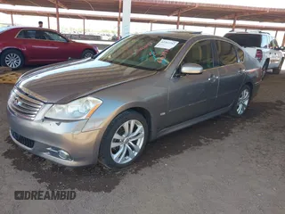 2008 Infiniti M with VIN JNKAY01E78M607510, listed as a IAAI auction lot 42262743 with Not provided miles and . Bid and sale history available at DreamBid. Image 2.
