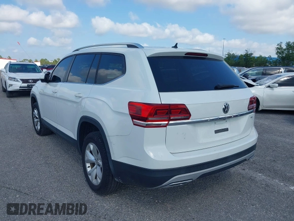 2018 Volkswagen Atlas S с VIN 1V2AP2CAXJC540812, выставлен на аукционе IAAI как лот 41443187 с пробегом 83 511 миль миль и . История ставок и продаж доступна на DreamBid. Изображение 3.