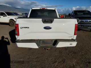 2016 Ford F-150 XL with VIN 1FTEX1CF3GKD97614, listed as a Copart auction lot 80098174 with 33,837 mi miles and Salvage Title. Bid and sale history available at carsss.com. Image 6.