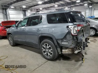 2021 GMC Acadia SLE with VIN 1GKKNRLS0MZ149395, listed as a Copart auction lot 87593875 with 37,091 mi miles and Salvage Title. Bid and sale history available at carsss.com. Image 2.